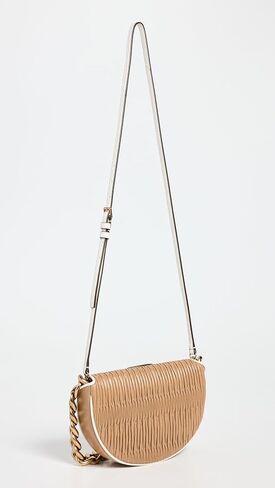 Tory Burch Women's Fleming Soft Pleated Mini Crescent Bag in Saudi Arabia