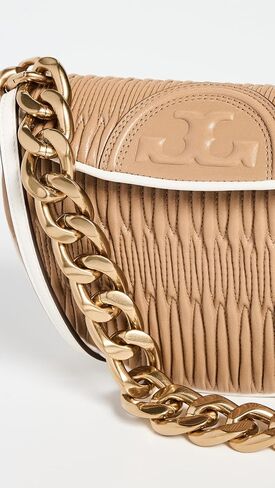 Tory Burch Women's Fleming Soft Pleated Mini Crescent Bag in Saudi Arabia