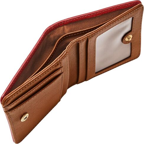 Fossil Logan Small Bifold, Brown in Saudi Arabia