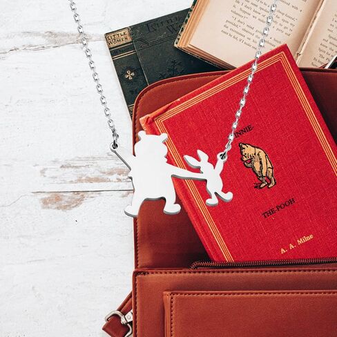 Pooh and Piglet Necklace Friendship Pooh Jewelry Best Friend Gift (Pooh and Piglet) in Saudi Arabia