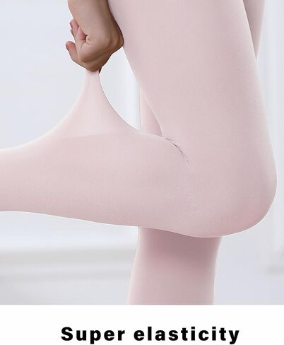 Stelle Girls' Ultra Soft Pro Dance Tight/Balet Footed Tight (طفل صغير/طفل صغير/طفل كبير) in Kuwait