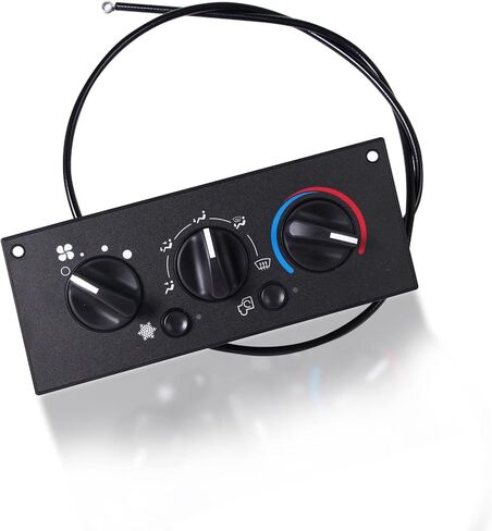 599-5511 مفتاح التحكم في سخان A/C، لوحة وحدة التحكم في تكييف الهواء، متوافقة مع Kenworth C500 T300 T600A T800 W900 2002-2006 استبدال # F211025100، F211025110 in Kuwait