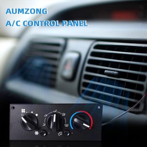 599-5511 مفتاح التحكم في سخان A/C، لوحة وحدة التحكم في تكييف الهواء، متوافقة مع Kenworth C500 T300 T600A T800 W900 2002-2006 استبدال # F211025100، F211025110 in Kuwait