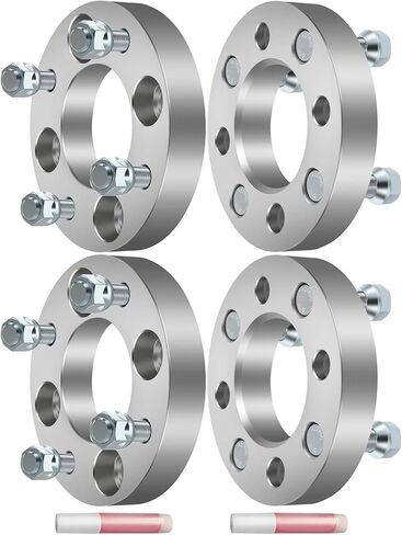 ECCPP 2X 1 بوصة محولات فواصل العجلات 4 العروة 4x110 مم إلى 4x115 مم 12x1.5 ترصيع 74 مم يناسب 1998-2004 لـ Foreman 450 2005-2017 لـ Foreman 500 2001-2009 لـ Foreman Rubicon 500-NOT FIT Stock Rims in Kuwait