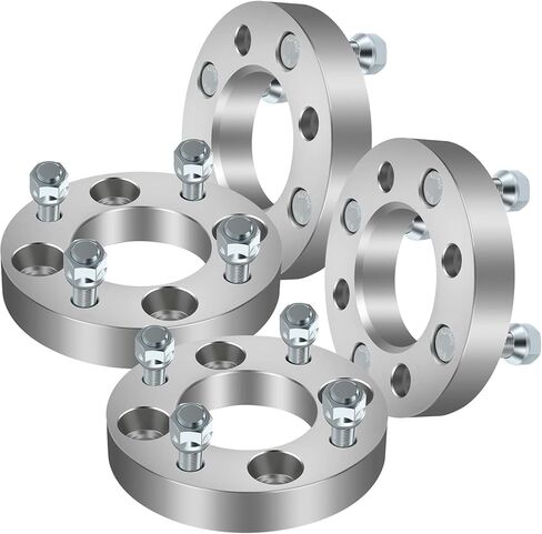 ECCPP 2X 1 بوصة محولات فواصل العجلات 4 العروة 4x110 مم إلى 4x115 مم 12x1.5 ترصيع 74 مم يناسب 1998-2004 لـ Foreman 450 2005-2017 لـ Foreman 500 2001-2009 لـ Foreman Rubicon 500-NOT FIT Stock Rims in Kuwait