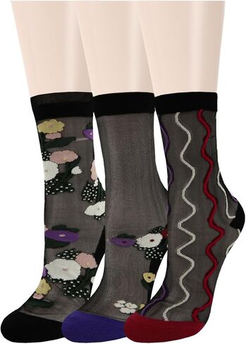 جوارب شفافة من Benefeet Sox جوارب شبكية جوارب الكاحل للنساء جوارب نايلون شفافة من خلال الجوارب in Kuwait