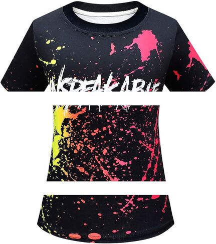 Kids Summer Cartoon Tshirt fancu Video Game Character Graphics Outfit for Boys in Saudi Arabia