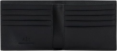 حذاء Armani Exchange للرجال Jim SLG ثنائي الطي مع بطاقة ائتمان، أسود، مقاس واحد in Saudi Arabia