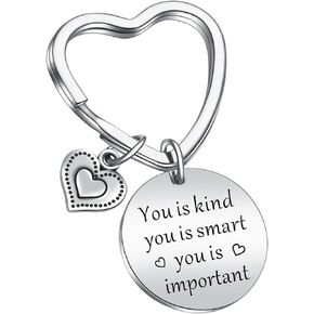 Positive Quotes Keychain For Friend BFF Besties Motivational Keychain Niece Gift Cousin Gift