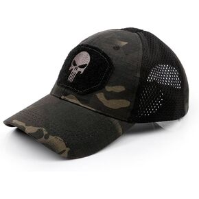 Bifrost Gear Skull Mesh Breathable Tactical Operator Baseball Cap