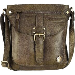 Real Leather Soft Small Womens Crossbody Handbags & Purses - Crossover Shoulder Bag (Valentines days Gifts)