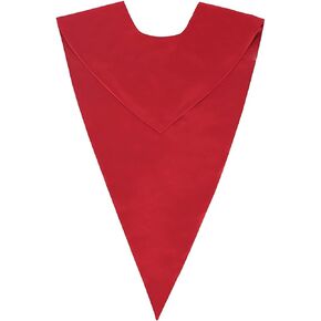 GraduatePro Unisex V Shape Choir Stole for Adults Church Solid Color Satin