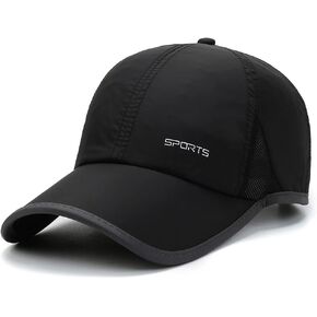 Clakllie Mesh Breathable Baseball Cap Quick Dry Sports Hat Fashion Running Cap UV Protection Sun Hats for Daily Outdoor
