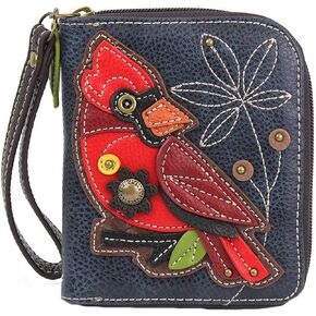 Chala Cardinal Zip-Around Wallet/Wristlet