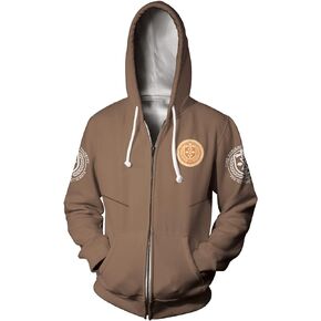 Adult Jacket Hoodie Variant Cosplay TVA Print Sweatshirt Costume for Men Women