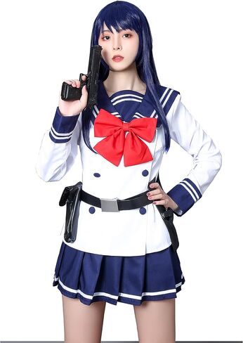 LTAKK Kawaii فستان بحار أنيمي اليابانية مدرسة فتاة موحدة توهرو هوندا تأثيري خادمة الزي in Kuwait