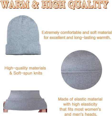 قبعات صغيرة شتوية محبوكة ناعمة للجنسين من 4 قطع من اووز in Kuwait