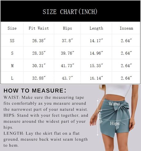 تنورة ملفوفة صغيرة للسيدات بخصر عالٍ وعقدة بحزام Skorts بخصر مطاطي غير رسمي فضفاض غير متماثل بحاشية عصرية in Kuwait