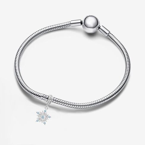 GMXLin Christmas Snowflake Charm Dangle Bead for Women Girl Bracelets Grandma Mom Gift in Kuwait