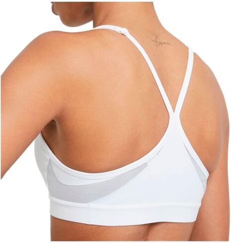Nike Indy Bra V-Neck White/Grey Fog/Particle Grey SM in Saudi Arabia