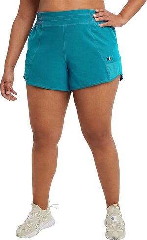 Champion Women's Sport Shorts, Moisture Wicking, Lightweight Sport Shorts for Women, 4" (Plus Size Available) in Saudi Arabia