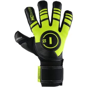 N1 Goalkeeper gloves Scorpius Kids. Youth Football Gloves with Negative Cut and German Latex Palm. Soccer Goalie Gloves for Kids Ultra Fitted.