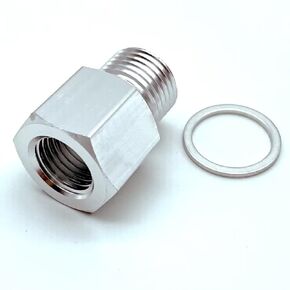 LS Swap Oil Pressure Sensor Adapter M16 1.5 to 1/4 NPT Thread Pipe Fittings for All LS GM Series Engines LS1 LM7 LR4 LQ4 LS6 L59 LQ9 LM4 L33 LS2 LMG LS3