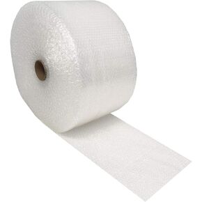 Uboxes Small Bubble Cushioning Wrap 3/16", Perforated Every 12" with Core (Small - 175' x 12")