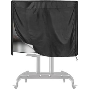 Mobile Outdoor TV Stand Cover 66L × 20W × 46H Inches For 60-72 Inches Mobile TV Stand Cart Waterproof Weatherproof And Dust-Proof TV Screen Protectors | Fits 45–60 in TVs on mobile carts; 420D Oxford helps protect against dust, moisture and sunlight. Cove in Kuwait