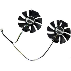 GA91S2U PowerColor Red Devil RX580 GPU Cooler Cooling Fan for Radeon Red Dragon AX RX 480 470 580 Video Cards As Replacement Fan