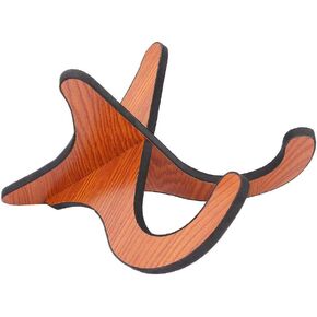 Portable Wooden Violin Stand,Detachable Musical Instrument Stand Holder Bracket for Ukulele Mandolin Violin Banjo