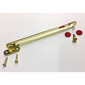 Piano Bench Lid Support Hinge w/Screws & Instructions - Prop Open Top