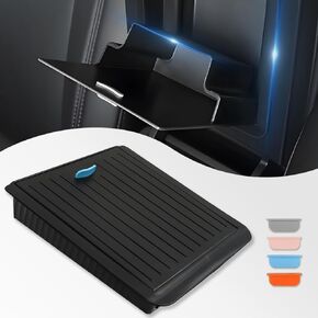 Center Console Organizer Armrest Hidden Storage Box One-Touch Hidden Storage Box Designed for Tesla Model 3/Y,Tesla Accessories.