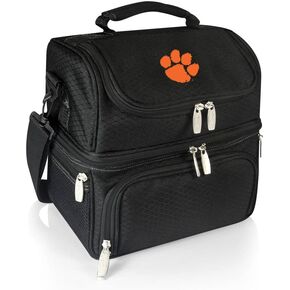 PICNIC TIME NCAA Clemson Tigers Pranzo Insulated Lunch Tote, Black (512-80-175-104-0)