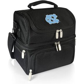 NCAA North Carolina Tar Heels Pranzo Lunch Bag - Insulated Lunch Box with Picnic Set - Lunch Cooler Bag