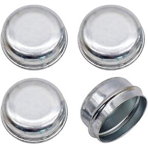 Universal Replacement Trailer Hub Dust Cover, Trailer Axle Hub Cap 1.98" OD for Boat Trailer