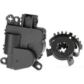 HVAC Heater Blend Door Actuator with Gear Compatible with Jeep Grand Cherokee &Dodge Durango 2011-2013 Replaces# 68079488AA 68079488AB 604-045