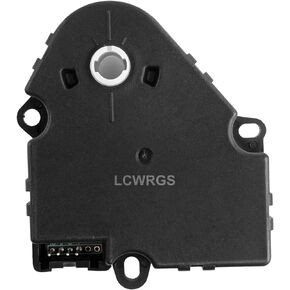 LCWRGS 604-107 HVAC Blend Door Actuator Compatible with Chevy Tahoe, Suburban, Chevy GMC C1500 K1500 Pickup, Monte Carlo, Corvette, Yukon, Pontiac, Buick, Heater Air Door Actuator