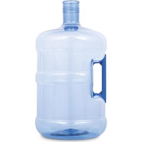 Brio 5 Gallon Plastic Crown Cap Reusable Water Bottle Container