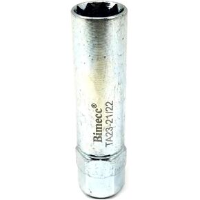 Bimecc TA23-21/22 10-Spline Lug Nut Tool Key (Truck) w/13/16 & 7/8 Hex Drive