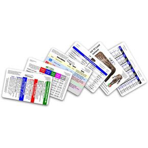 Mini CNA/MA/Tech Horizontal Badge Card Set - 6 Cards