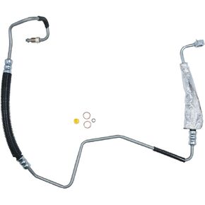 Edelmann 92398 Power Steering Pressure Hose, Black