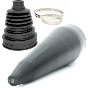 Universal Stretch CV Drive Shaft CV Boot Installation Mount Cone Tool For Fitting Universal Stretch CV Boot (CV Drive Shaft Boot Kit+Cone Tool)