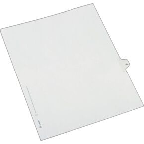 Avery Individual Legal Exhibit Dividers, Allstate Style, 35, Side Tab, 8.5 x 11 inches, Pack of 25 (82233)