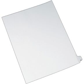 Avery Individual Legal Exhibit Dividers, Allstate Style, 50, Side Tab, 8.5 x 11 inches, Pack of 25 (82248)