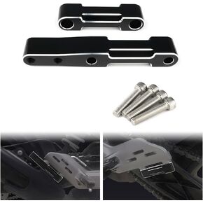 REARACE Foot peg Block Off Plates Compatible with Husqvarna Svartpilen/Vitpilen 401 2017-2023 Passenger Peg Holes Cover