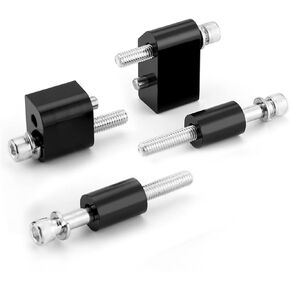 1-1/4" Street Glide Driver FloorBoard Outward Extension Spacer Kit Compatible with 2009-2023 Harley Touring Road King Electra Glide Road Glide, 2009-2013 FL Trikes