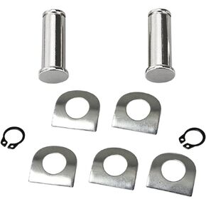 XYZMT Motorcycle Foot Pegs Footpegs Mount Bolt Pins Washers Kit fits for Harley Davidson Foot Pin Rider/Passenger Mount Style Footpegs