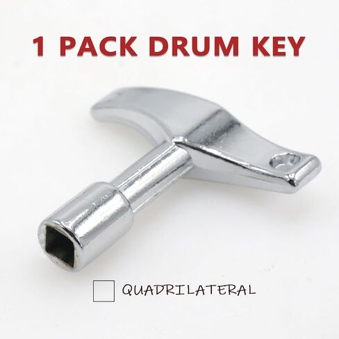 CashBeat 1 Pack Drum Key, Universal Drum Key Tuner for Acoustic and Electronic Drums, Durable Drum Tuning Tool (Quadrilateral) in Saudi Arabia