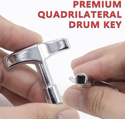 CashBeat 1 Pack Drum Key, Universal Drum Key Tuner for Acoustic and Electronic Drums, Durable Drum Tuning Tool (Quadrilateral) in Saudi Arabia